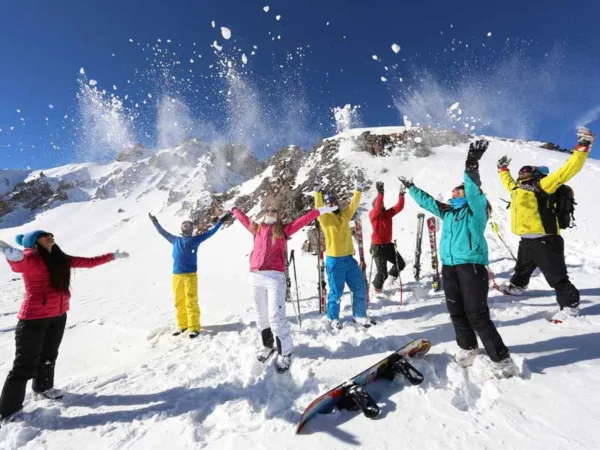 Skiing at Mount Erciyes